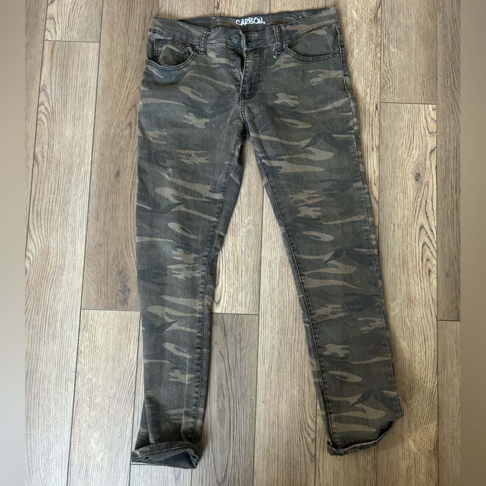 Camouflage Skinny Jeans